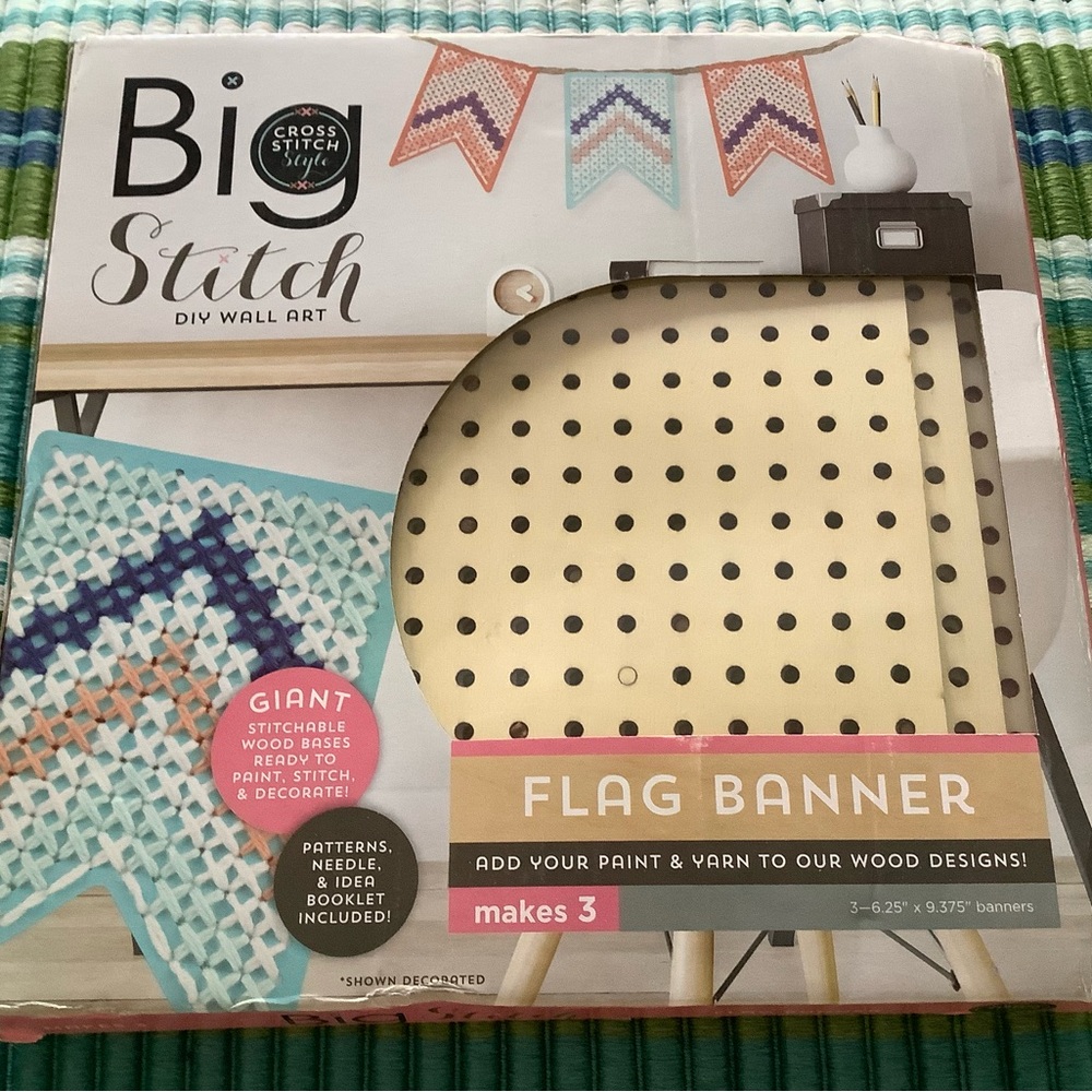 Big stitch craft banner kit